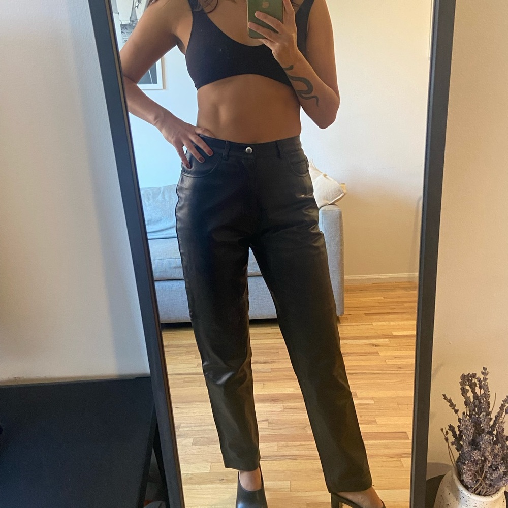 Incredible vintage leather pants!! - Picture 7 of 12